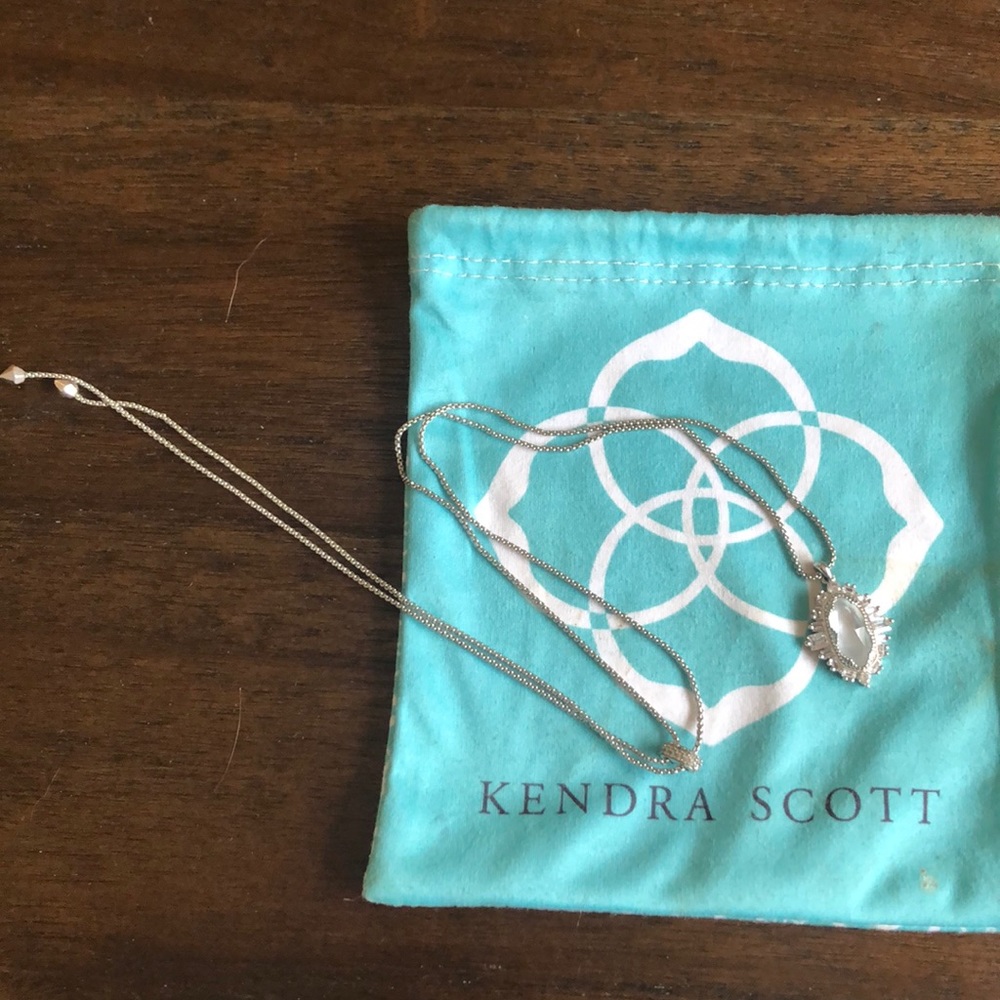 Kendra Scott Kay Silver Adjustable Necklace